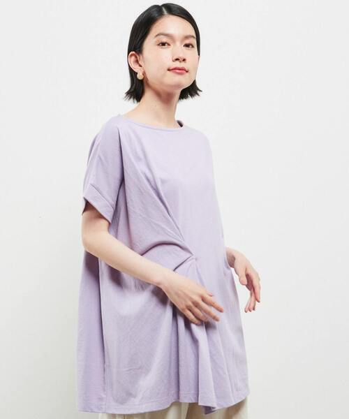 「MELROSE claire」 半袖カットソー FREE ブラック レディース_画像9