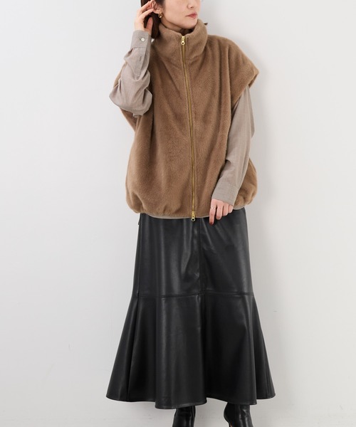 MICA&DEAL（マイカアンドディール） コート アウター スタンドカラー