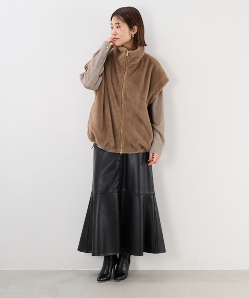 MICA&DEAL（マイカアンドディール） コート アウター スタンドカラー