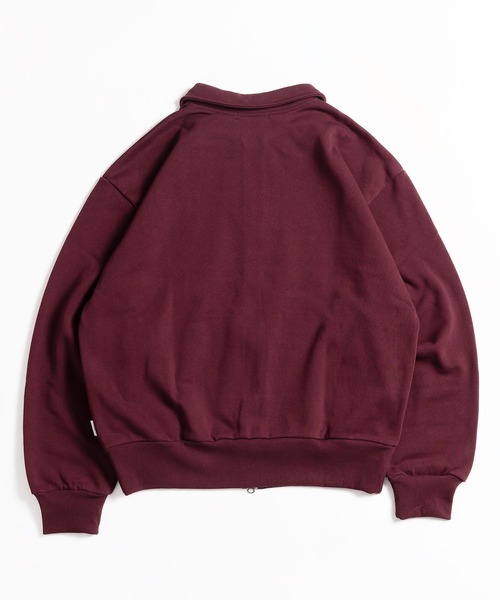 「MUHET」 ジップアップブルゾン X-LARGE ブラック レディース_画像5