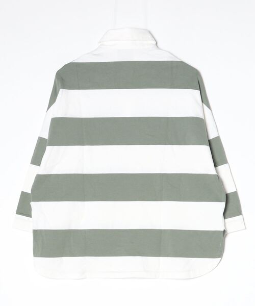 「Traditional Weatherwear」 7分袖ポロシャツ S グリーン レディース_画像2