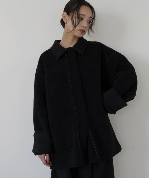 hellam（ヘラム） ムートンコート ボアコート ムートンボア