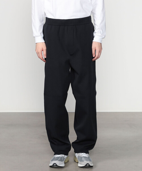 メンズ★ボーダーパンツ Mサイズ【新品】 Lee（リー） イージパンツ LM8505 柄パンツ ゆったりシルエット メンズ