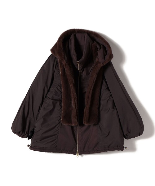 SHIPS（シップス） ブルゾン アウター 「WEB限定」2WAY フェイクファー