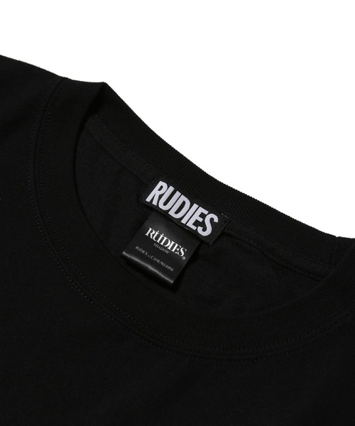 「RUDIE'S」 半袖Tシャツ X-LARGE ブラック メンズ_画像5