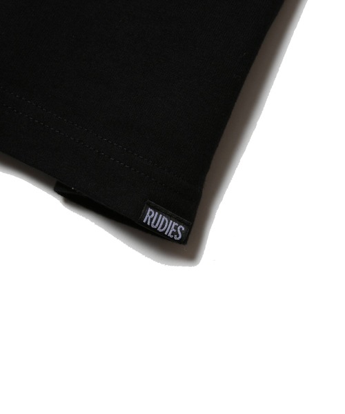 「RUDIE'S」 半袖Tシャツ X-LARGE ブラック メンズ_画像7