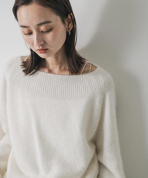SENSE OF PLACE by URBAN RESEARCH ニット セーター ボートネック