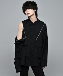 「ADRER」 テーラードジャケット LARGE ブラック メンズの画像2