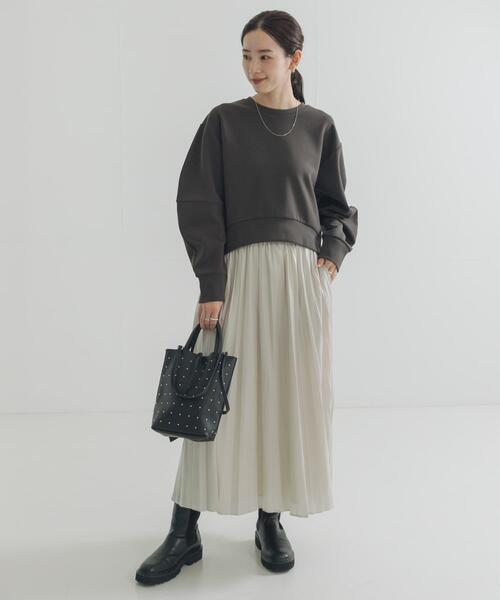 【OFF】ボリュームスリーブダンボールトップス URBAN RESEARCH（アーバンリサーチ） トレーナー スウェット