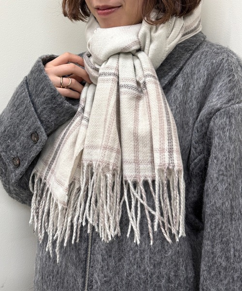 SETUP7（セットアップセブン） マフラー ストール 「SETUP7」カシミヤ