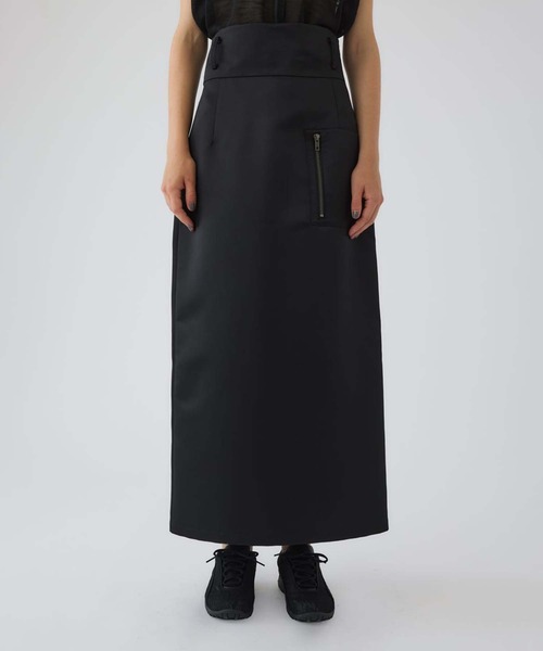 RIM.ARK ロング スカート 「RIM.ARK/リムアーク」Zip pocket SK/ジップ