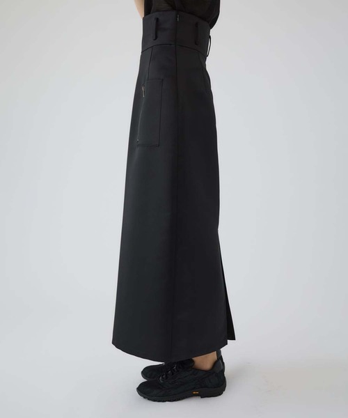 RIM.ARK ロング スカート 「RIM.ARK/リムアーク」Zip pocket SK/ジップ