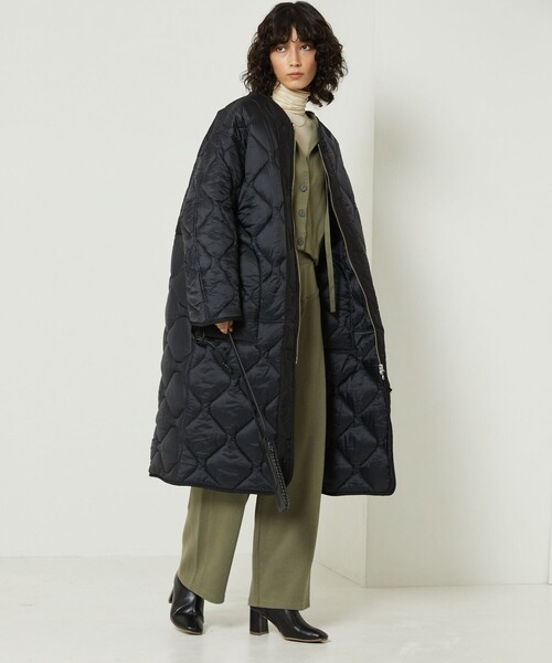 FREAK'S STORE（フリークスストア） コート フリ- オリーブ レディース