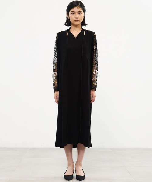 MURAL（ミューラル） ワンピース 「MURRAL/ミューラル」Petal collar