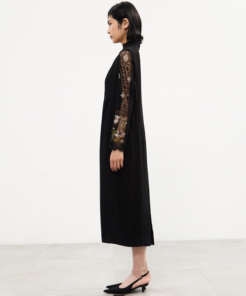 MURAL（ミューラル） ワンピース 「MURRAL/ミューラル」Petal collar