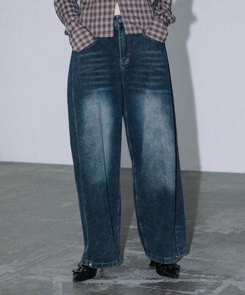3.3 FIELD TRIP ワイドパンツ ジーンズ デニム デニムパンツ 3.3 Field