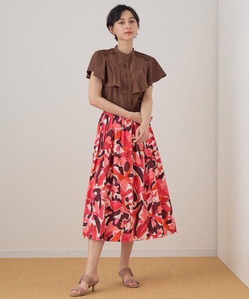 ANAYI（アナイ） 半袖ブラウス 38 ピンク レディース : ZOZOTOWN Yahoo