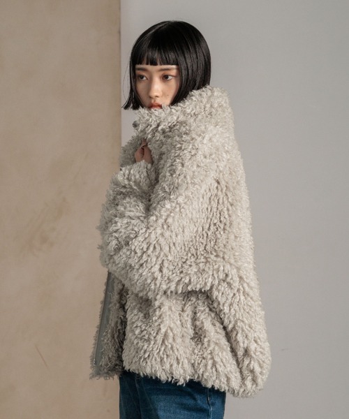 LOWRYS FARM（ローリーズファーム） ブルゾン アウター プードルファー