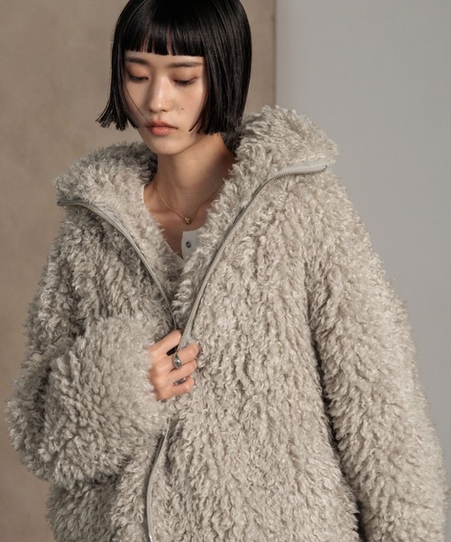 LOWRYS FARM（ローリーズファーム） ブルゾン アウター プードルファー