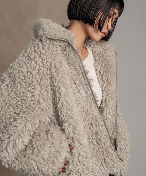 LOWRYS FARM（ローリーズファーム） ブルゾン アウター プードルファー