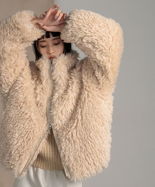 LOWRYS FARM（ローリーズファーム） ブルゾン アウター プードルファー