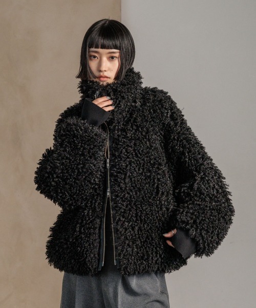 LOWRYS FARM（ローリーズファーム） ブルゾン アウター プードルファー