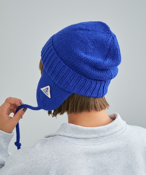 「GEVACO」 ニットキャップ ONE SIZE チャコールグレー レディース_画像9