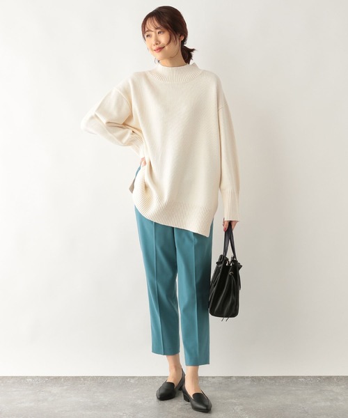 「GLOBAL WORK」 長袖ニット MEDIUM ブルー レディース_画像5