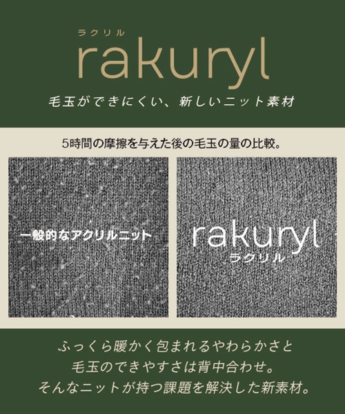 「GLOBAL WORK」 長袖ニット MEDIUM ブルー レディース_画像7