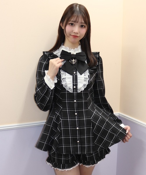 「Secret Honey」 セットアップ MEDIUM ブラック レディース_画像2
