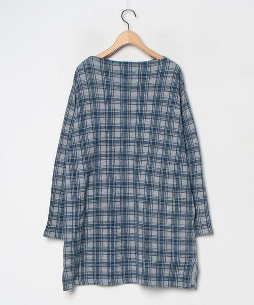 Plantation（プランテーション） 長袖ワンピース M size ブルー