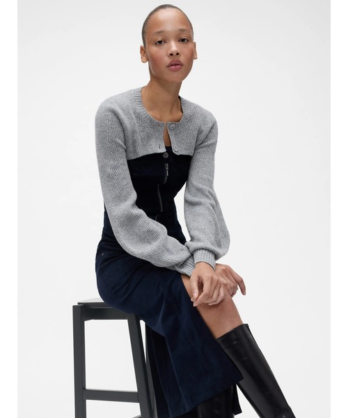 GapStudio カーディガン CashSoft カシミヤタッチ シュランケン