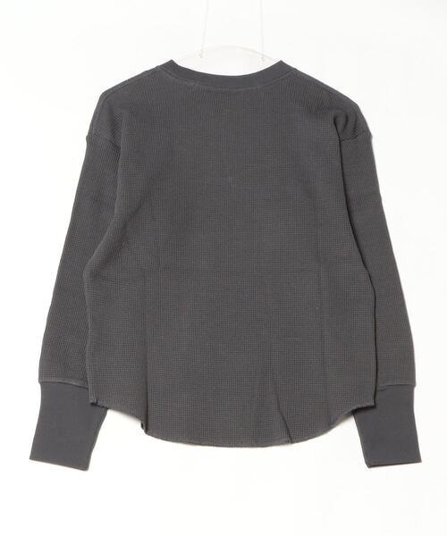 「CITEN」 7分袖カットソー FREE ダークグレー レディース_画像2