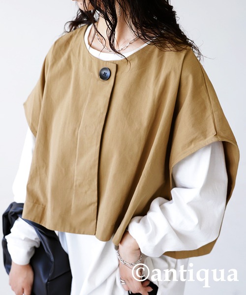 antiqua（アンティカ） トレンチコート FREE ベージュ レディース