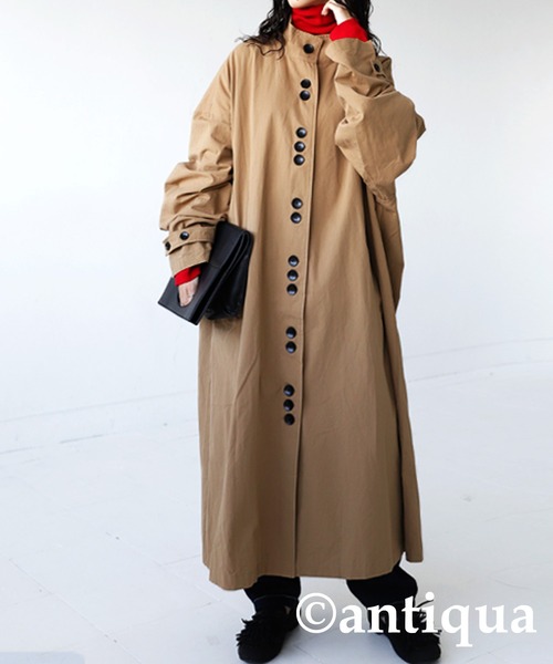 ◈◆antiqua◆◈ トレンチコート antiqua（アンティカ） トレンチコート FREE ベージュ レディース