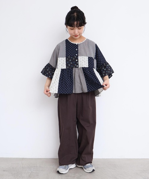 l'atelier du savon（アトリエドゥサボン） ブラウス シャツ little