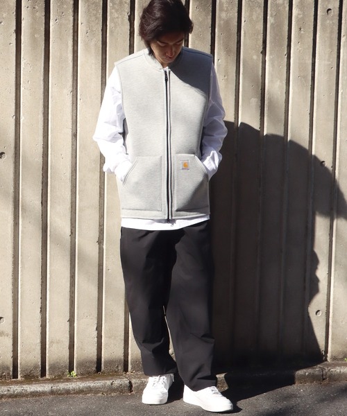 Carhartt グレー ベスト Mサイズ Carhartt（カーハート） ベスト MEDIUM グレー メンズ : ZOZOTOWN