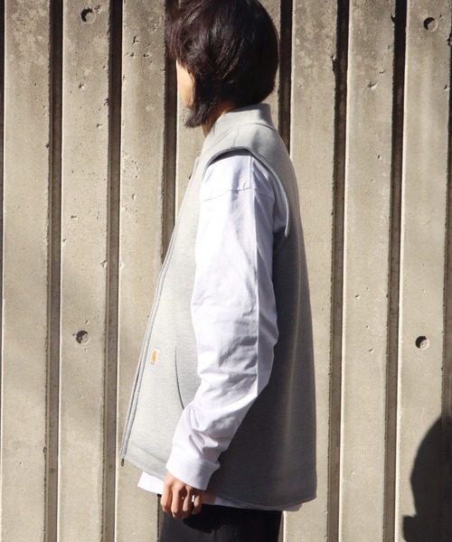 Carhartt（カーハート） ベスト M ヘザーグレー メンズ : ZOZOTOWN