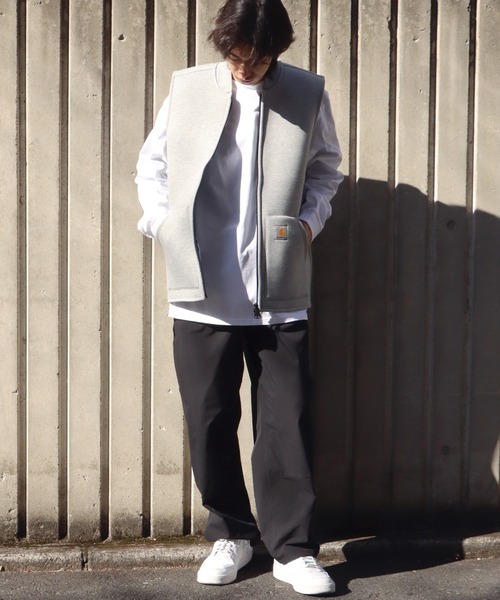 Carhartt（カーハート） ベスト M ヘザーグレー メンズ : ZOZOTOWN