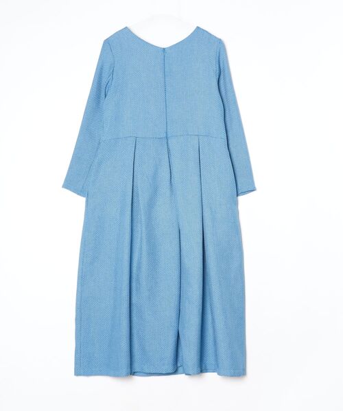「STYLE DELI」 長袖ワンピース 01 ブルー レディース_画像2
