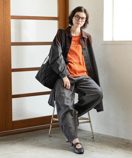 「niko and...」 デニムハーフパンツ MEDIUM インディゴブルー レディース_画像9