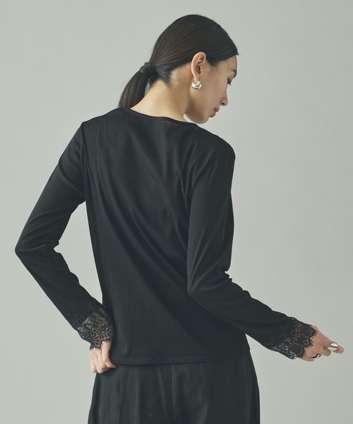 Curensology（カレンソロジー） tシャツ /ヘンリーレースロング