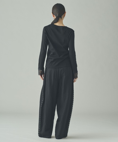 Curensology（カレンソロジー） tシャツ /ヘンリーレースロング