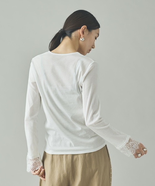 Curensology（カレンソロジー） tシャツ /ヘンリーレースロング