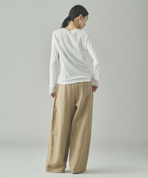 Curensology（カレンソロジー） tシャツ /ヘンリーレースロング