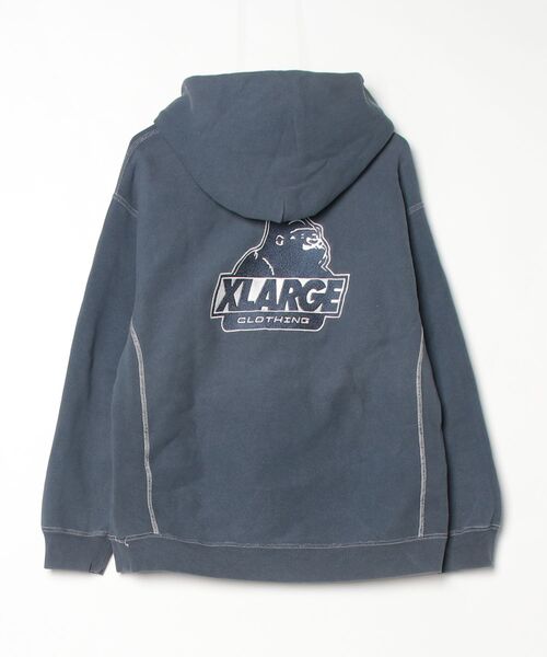XLARGE（エクストラ ラージ） プルオーバーパーカー「championコラボ
