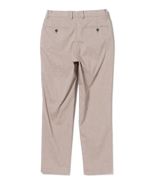 スラックス 麻ブレンド ストレッチ 1プリーツ スラックス 26SS（セットアップ対応） メンズ