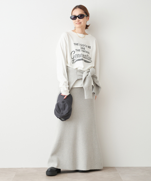 Deuxieme Classe（ドゥーズィエムクラス） スカート SMOOTH TOP ロング