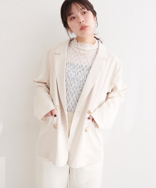 natural couture ジャケット テーラードジャケット 「osono