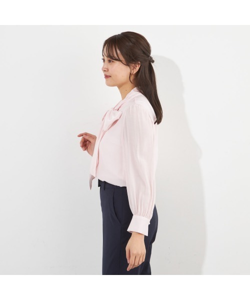 SUITS SELECT サマンサ上下セット＋ピンクシャツ(フリル、リボン付き) 発送在庫あり】【SUIT SELECT×Samantha Thavasa】【長袖】リボン
